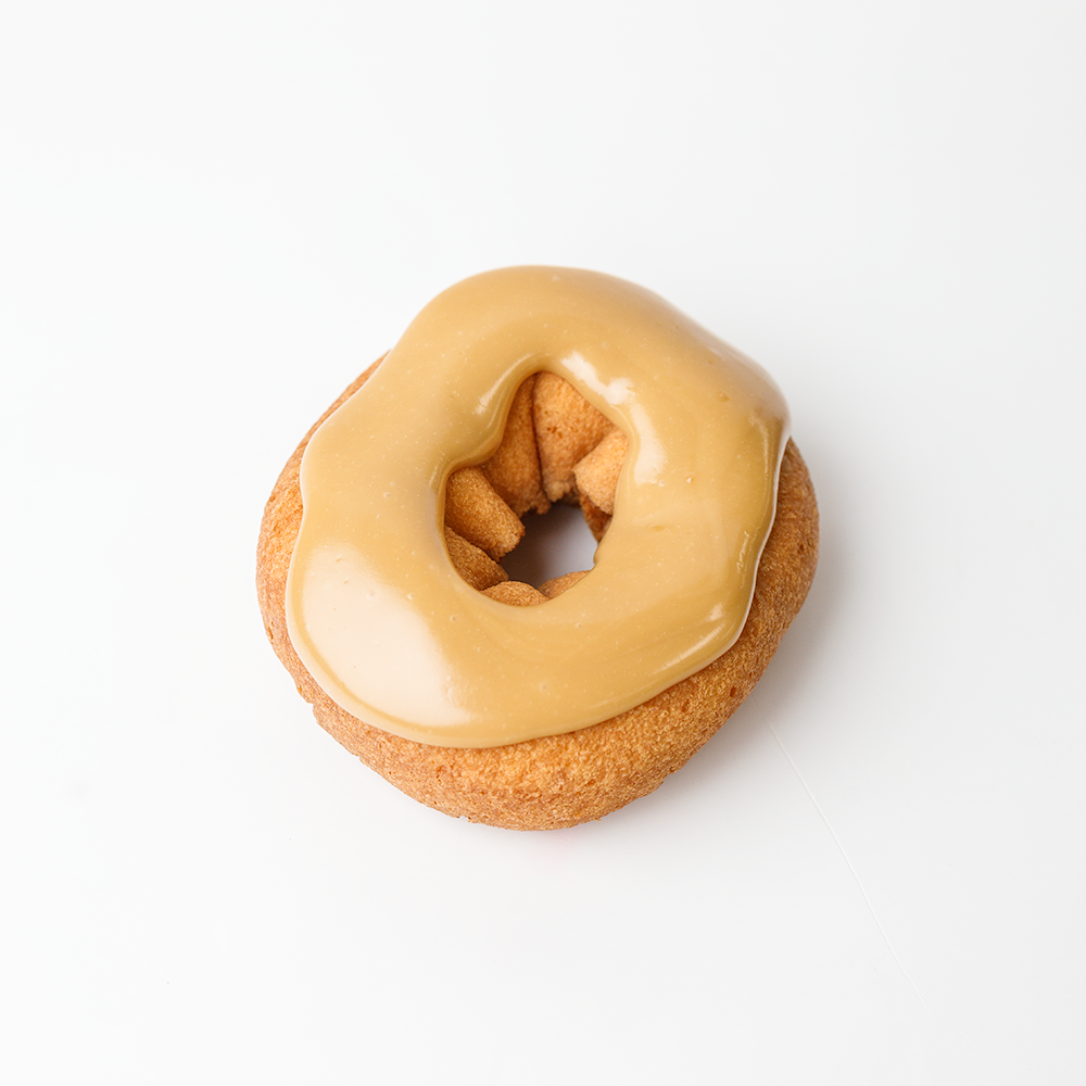 Maple Frosted Cake Donut image