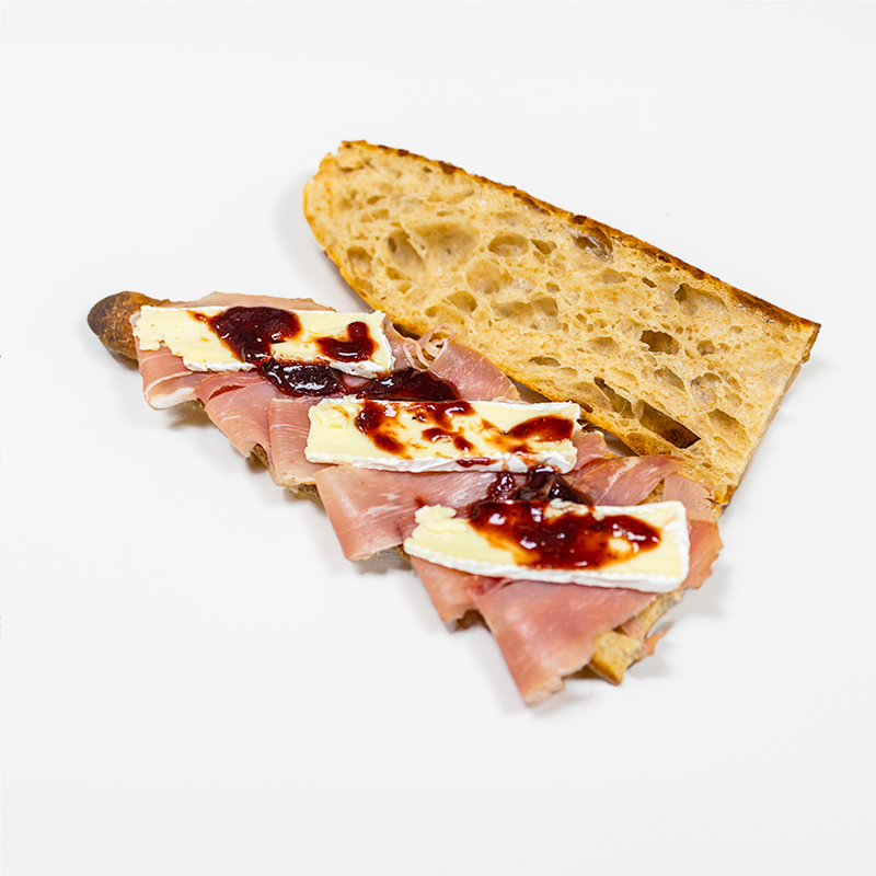 Brie and Prosciutto Sandwich image